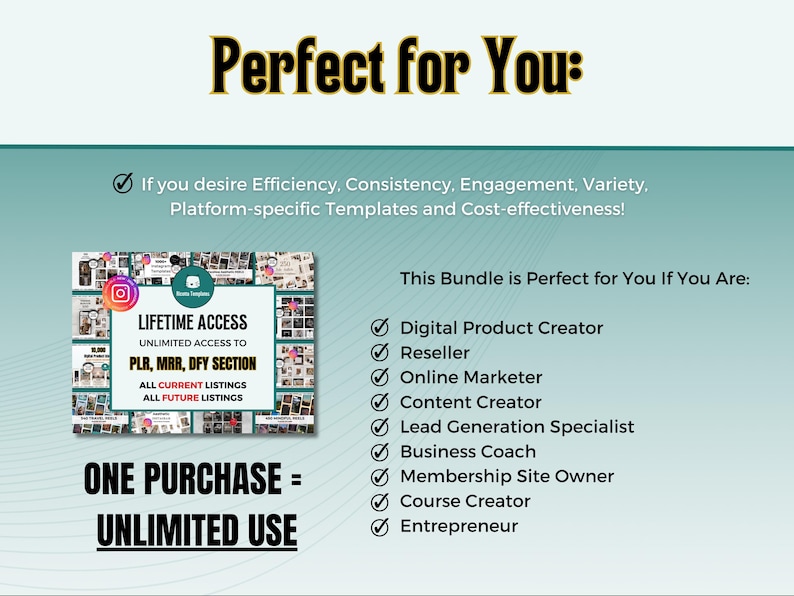 GANZER ABSCHNITT BUNDLE: Plr, Mrr, Dfy Abschnitt - für Sie Canva bearbeitbare Vorlagen Eigenmarke, Master Resell Rechte, Dfy Produkte Bild 5