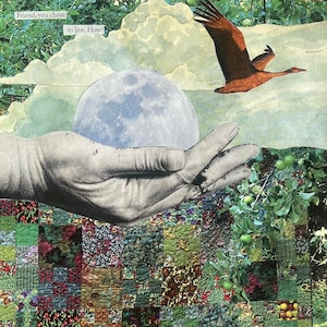 Wild Geese - Original Collage Print