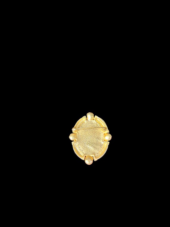 Black Peace Now Brooch Pin main image 1