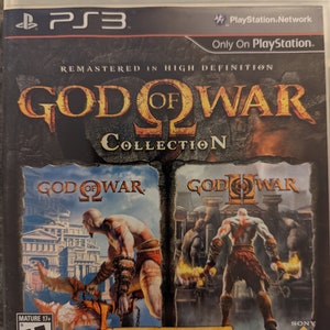 God of war collection ps3 game used condition