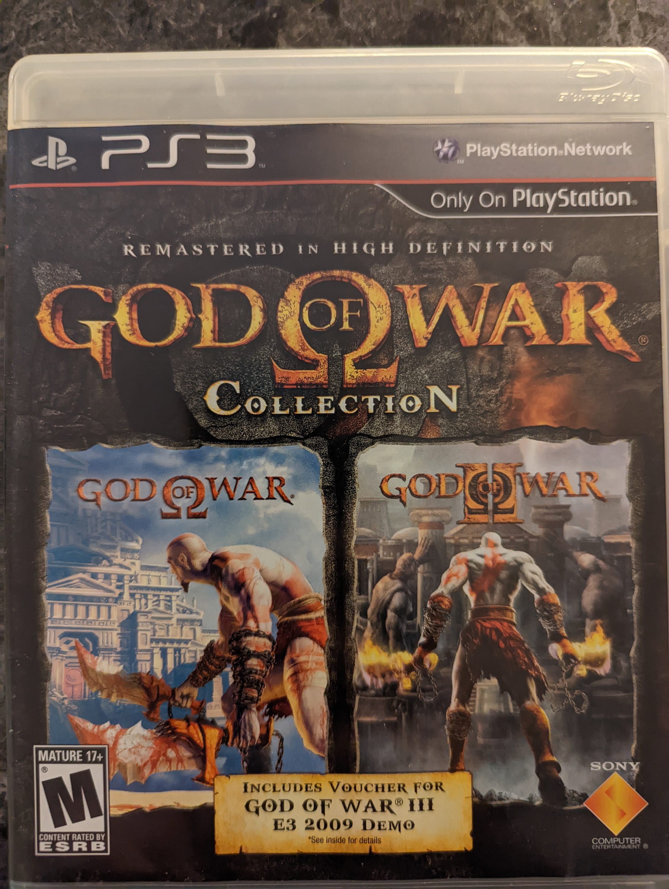 God of War Collection (PS3) - The Cover Project