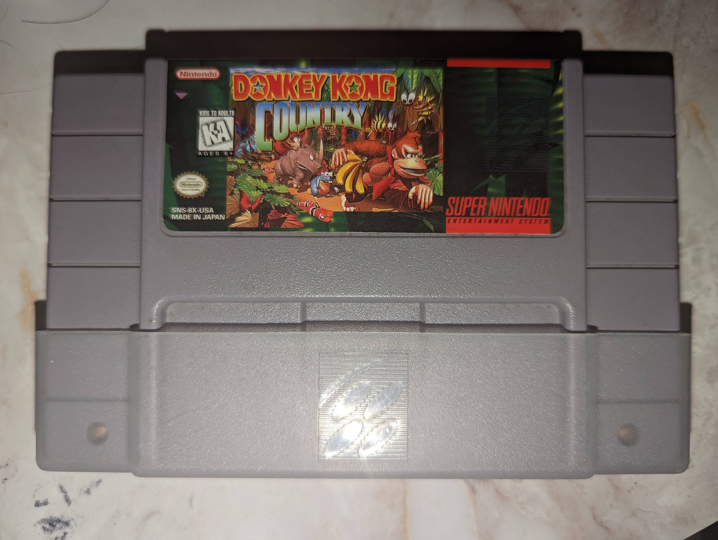 The Shocking Transformation Of A Classic Donkey Kong Cartridge (Yellow!) - 8gcvbgy