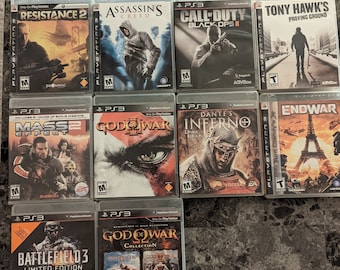 PS3 GAMES - Etsy