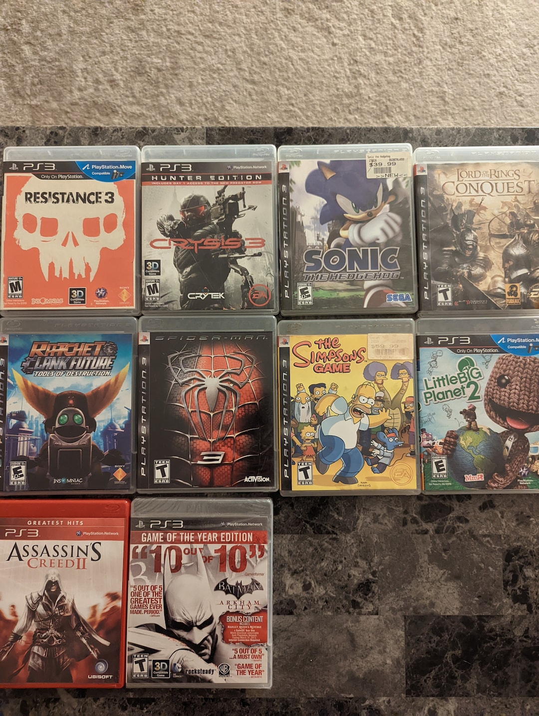 Ps3 Spiele Lot Bundle Etsy.de