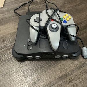 Nintendo 64 console and WWF/WCW games bundle