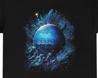 Neptune T Shirt, Neptune T-Shirt, Neptune Tee, Neptune Graphic Tee, Neptune Shirt