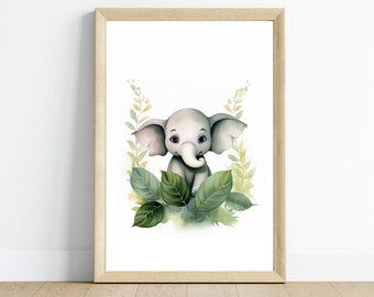 Kinderzimmerposter "Lieber Elefant"