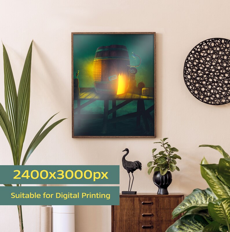 Flapjack Candy Barrel Poster Etsy