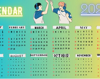 Digital Marketplace - Printable Calendar Maker