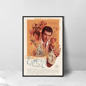 La chimera Movie Poster - Hochwertige Leinwand Kunstdruck - Raumdekoration - Kunst Poster Für Geschenk
