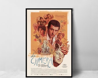 Affiche de film La chimera - Impression d'art sur toile de haute qualité - Décoration de chambre - Poster d'art pour cadeau