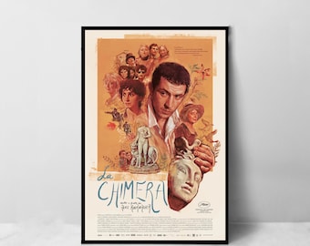 Cartel de la película La quimera - Impresión de arte de lienzo de alta calidad - Decoración de la habitación - Cartel de arte para regalo