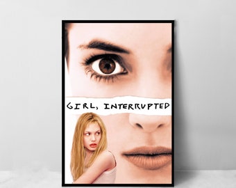 Girl, Interrupted Movie Poster - High Quality Canvas Art Print - Room Decoration - Art Poster For Gift