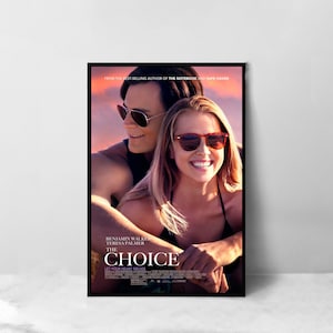 The Choice Movie Poster - High Quality Canvas Art Print - Room Decoration - Art Poster For Gift