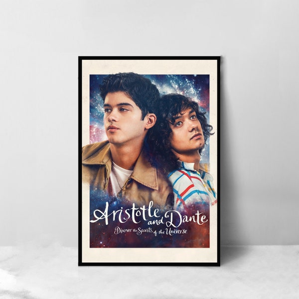 Aristotle and Dante Discover the Secrets of the Universe Movie Poster - High Quality Canvas Print - Room Decoration - Art Poster For Gift