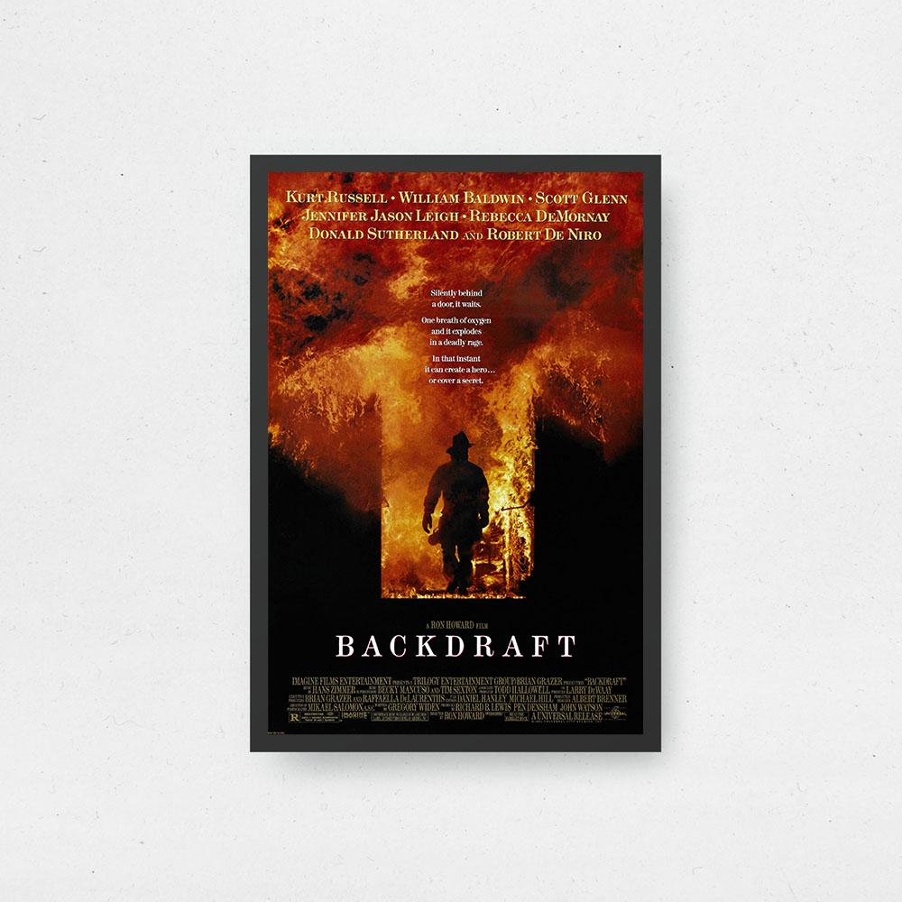 Backdraft Digital Downloads Movie Poster - High Quality Art Print ...