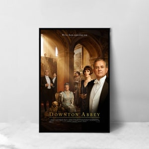 Downton Abbey Movie Poster - High Quality Canvas Art Print - Room Decoration - Art Poster For Gift