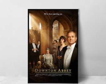 Downton Abbey Movie Poster - High Quality Canvas Art Print - Room Decoration - Art Poster For Gift