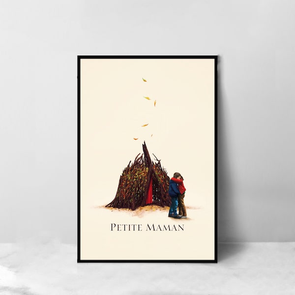 Petite Maman Movie Poster - High Quality Canvas Art Print - Room Decoration - Art Poster For Gift