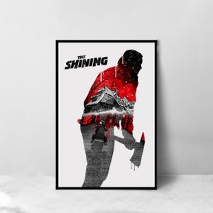 The Shining Movie Poster - High Quality Canvas Art Print - Room Decoration - Art Poster For Gift