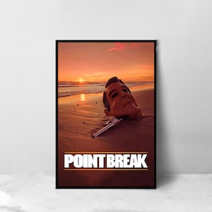Pôster do filme Caçadores de Emoção - Impressão em tela de alta qualidade - Decoração de quarto - Pôster de arte para presente