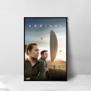 Arrival Movie Poster - High Quality Canvas Art Print - Room Decoration - Art Poster For Gift