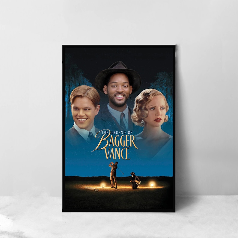 The Legend of Bagger Vance Movie Poster - High Quality Canvas Art Print ...
