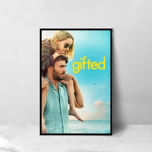 Gifted Movie Poster - High Quality Canvas Art Print - Room Decoration - Art Poster For Gift