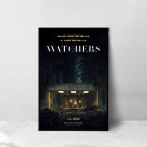 The Watchers Movie Poster - High Quality Canvas Art Print - Room Decoration - Art Poster For Gift
