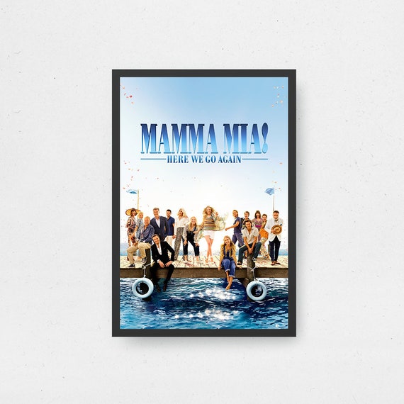 Mamma Mia! Here We Go Again Movie Poster - High Quality Canvas Art