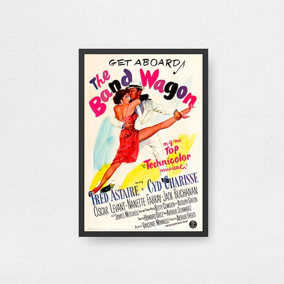 Bandwagon Film Poster - High Quality Canvas Art Print - Room