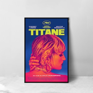 Titane Film Poster - Hochwertige Leinwand Kunstdruck - Raum Dekoration - Kunst Poster Für Geschenk