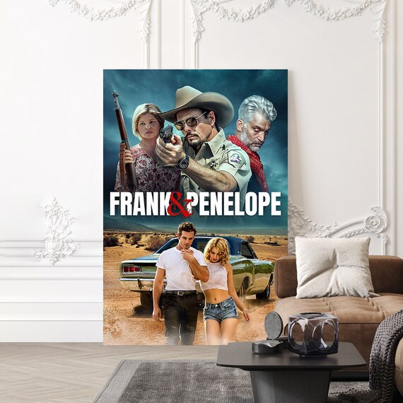 フランクとペネロペの映画ポスター - 高品質のキャンバスアート 