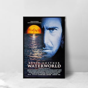 Waterworld Movie Poster - High Quality Canvas Art Print - Room Decoration - Art Poster For Gift