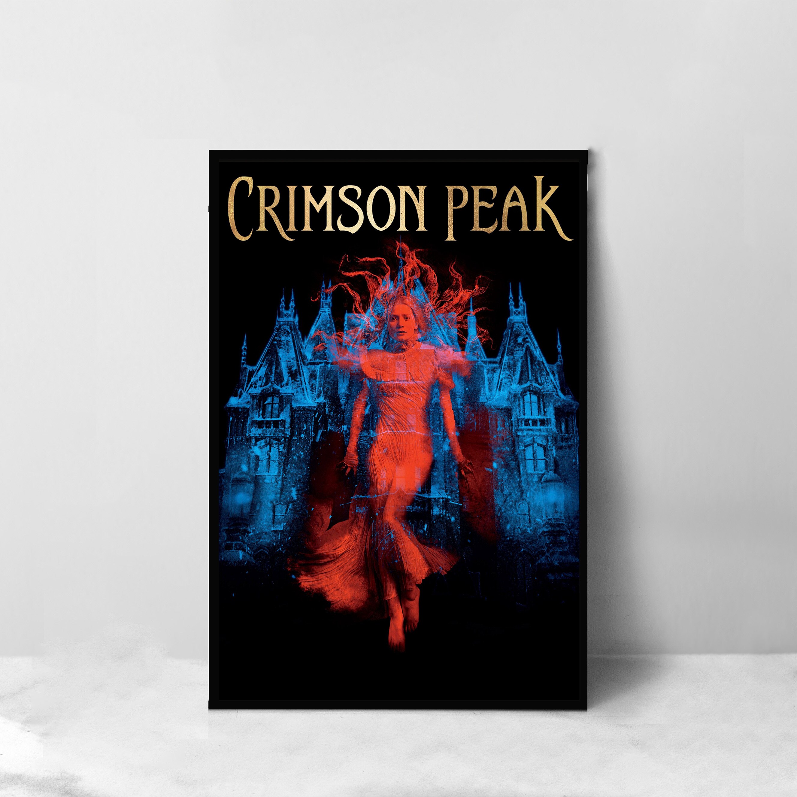 Poster Sur Toile Crimson Peak7 - Style Vintage, 50x75 Cm - Décoration Murale Pour Salon, Chambre