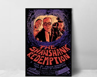 【額縁付き】 映画 ショーシャンクの空に A2 ポスター オシャレ部屋 映画ポスター 『ショーシャンクの空に』The Shawshank Redemption