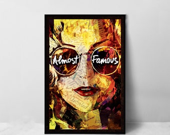 Almost Famous Movie Poster - High Quality Canvas Art Print - Room Decoration - Art Poster For Gift