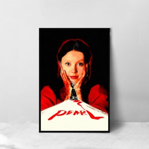 Póster de la película Pearl - Impresión artística en lienzo de alta calidad - Decoración de habitación - Póster artístico para regalo