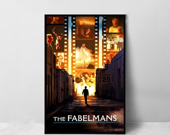 The Fabelmans Movie Poster - High Quality Canvas Art Print - Room Decoration - Art Poster For Gift