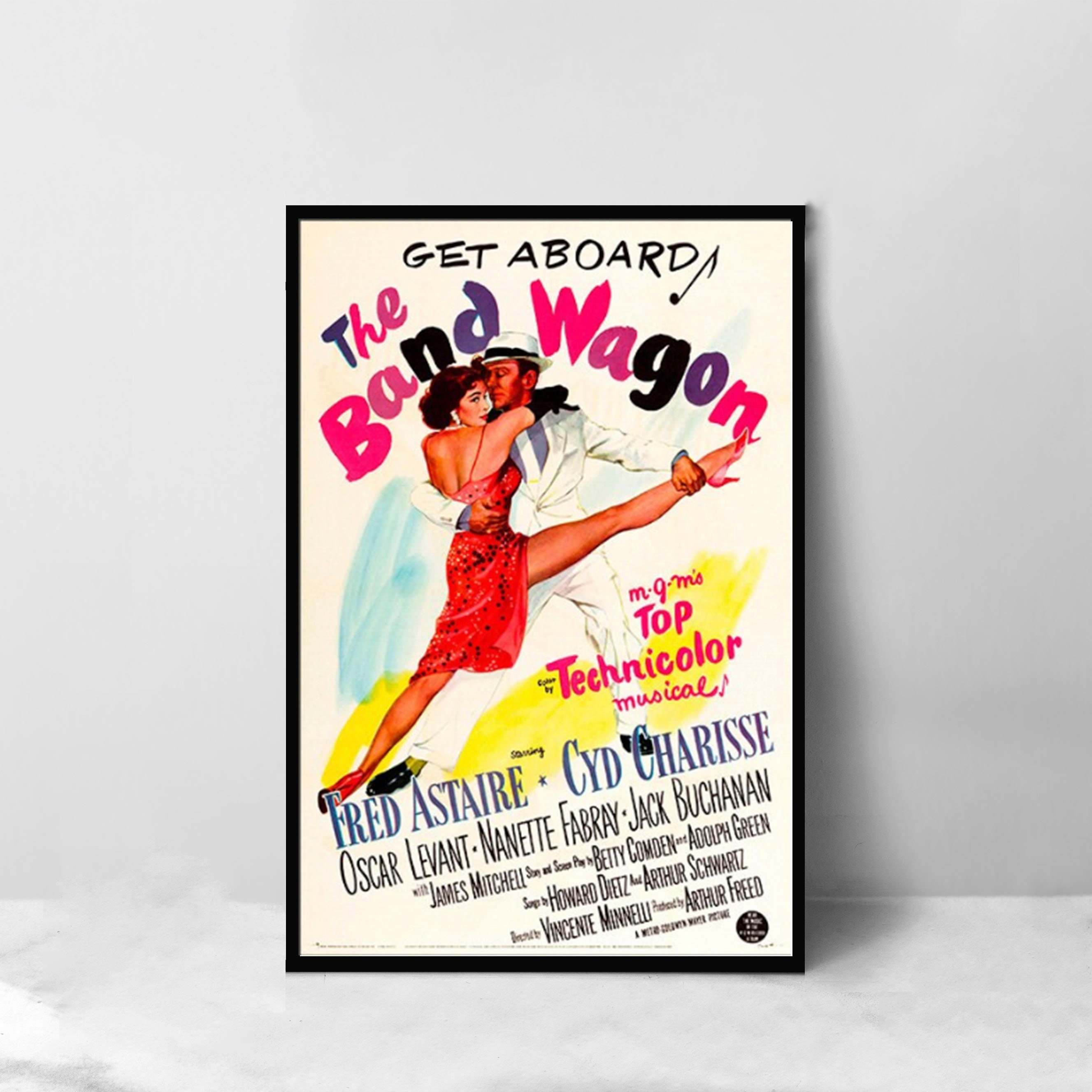 Bandwagon Film Poster - High Quality Canvas Art Print - Room