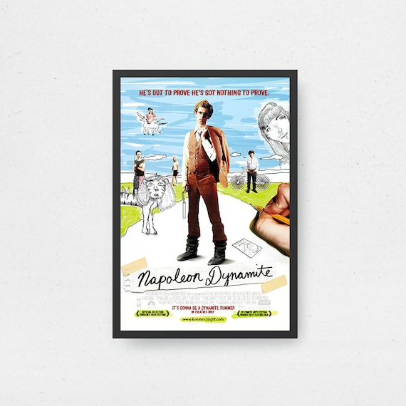 映画「ナポレオン・ダイナマイト」ポスター - 高品質キャンバスアート