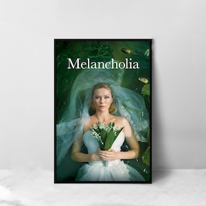 Melancholia Movie Poster - High Quality Canvas Art Print - Room Decoration - Art Poster For Gift