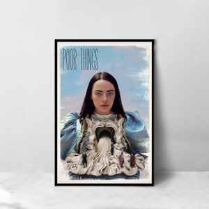 Póster de la película "Pobres" - Impresión artística en lienzo de alta calidad - Decoración de habitación - Póster artístico para regalo