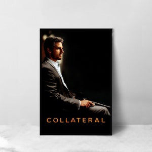 Collateral Movie Poster - High Quality Canvas Art Print - Room Decoration - Art Poster For Gift