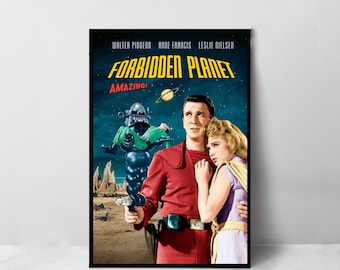 禁断の惑星 映画ポスター 冷蔵庫用マグネット 6x8インチ マグネット
