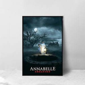 Annabelle Creation Film Poster - Hochwertige Leinwand Kunstdruck - Raum Dekoration - Kunst Poster Für Geschenk