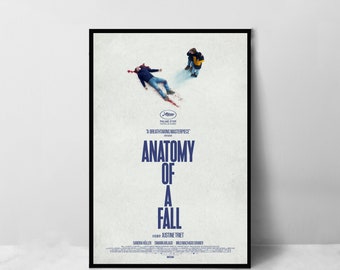 Anatomy of a Fall Movie Poster - High Quality Canvas Art Print - Room Decoration - Art Poster For Gift