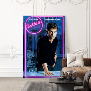 Cocktail Movie Poster High Quality Canvas Art Print Room Decoration Art Poster For Gift image 3