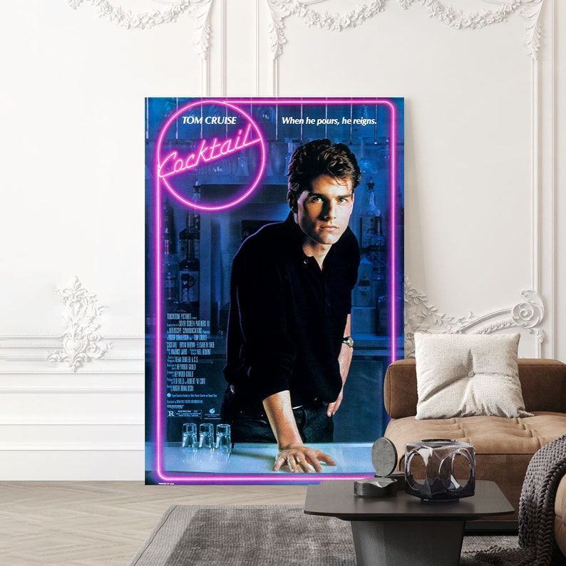 Cocktail Movie Poster High Quality Canvas Art Print Room Decoration Art Poster For Gift image 3