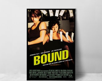 Bound Movie Poster - High Quality Canvas Art Print - Room Decoration - Art Poster For Gift